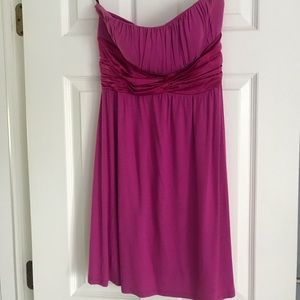 BEBE strapless dress